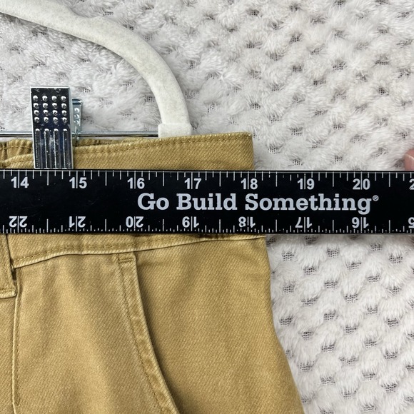 Knox Rose Cropped‎ Cargo Pants High Waist Casual Trousers Khaki XL - Picture 8 of 12